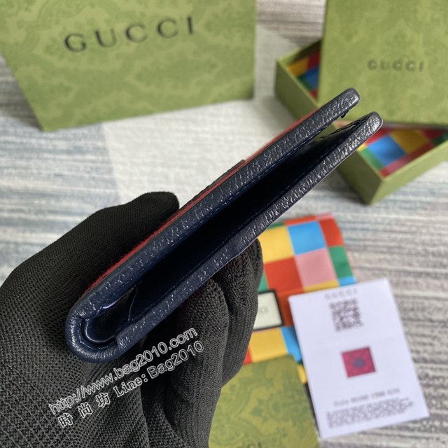 Gucci新款包包 古馳GG Marmont系列錢包 Gucci男士短夾 657572  ydg3286